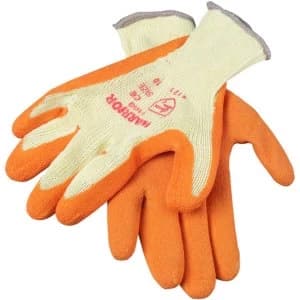 Wickes Builders Orange Grippa Gloves - L
