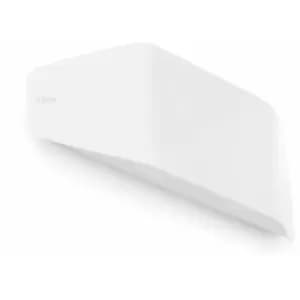 08-faro - Future 1-bulb white garden wall light