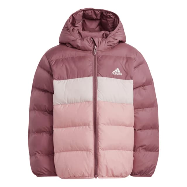 adidas Kids Puffer Jacket Crimson/Pink unisex 7-8 Years
