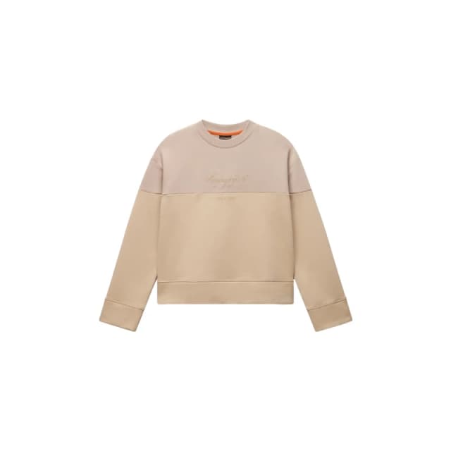 Sweatshirt woman Napapijri Baryte Beige Female L