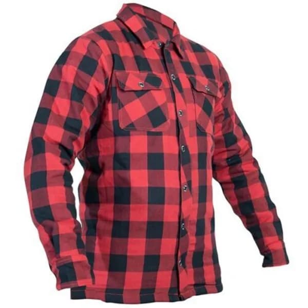 RST Lumberjack CE Textile Shirt Men Red Size 38