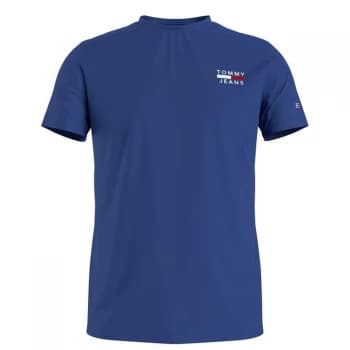 Tommy Jeans Chest Logo T Shirt - Colbalt C65