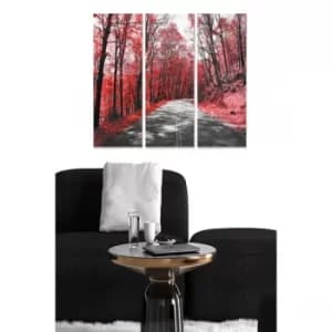 MDF71884233 Multicolor Decorative MDF Painting (3 Pieces)