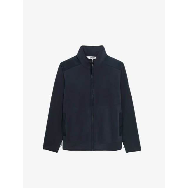 Aigle Polartec 200 Microfibre Zip-Up Fleece Navy Blue Men S;M;L;XL
