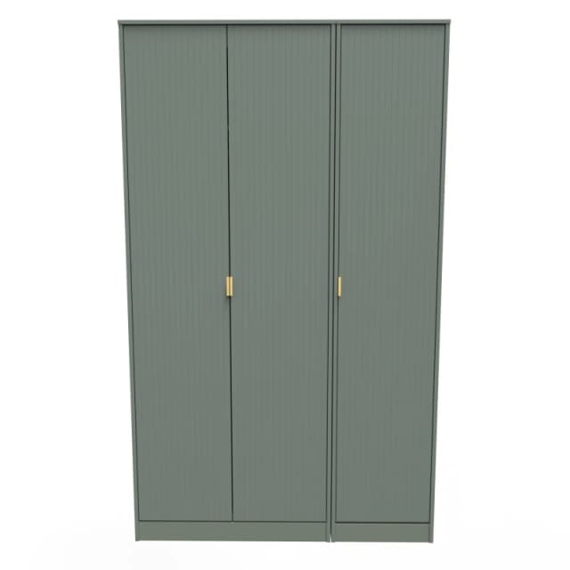 Welcome Furniture Welcome Furniutre Linear 3 Door Wardrobe - Ready Assembled LIF140RGRG
