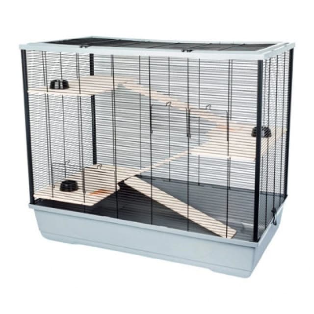 Little Friends Plaza Xl Rat Hamster Small Animal Cage - 100 X 54 X 83 - Grey
