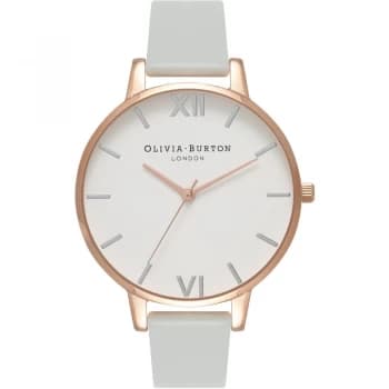 Vegan Friendly Rose Gold & Grey Watch