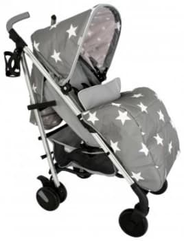 My Babiie MB51 Billie Faiers Grey Stars Stroller