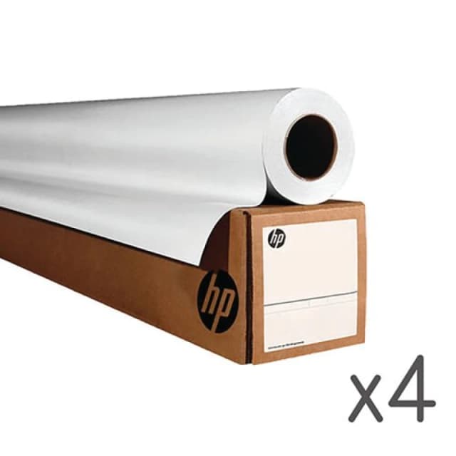 HP Universal Bond Inkjet Plotter Paper 610mmx45.7m 80gsm White (Pack of 4) A6DE8A A6DE8A