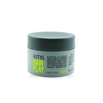 KMS CaliforniaHair Play Hybrid Claywax (Dries Like A Clay - Molds Like A Wax) 50ml/1.7oz
