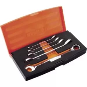 Bahco 1RM/S5 Ratcheting crowfoot wrench set 5 Piece