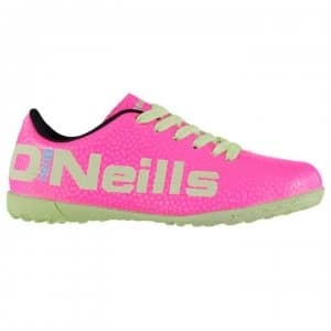 ONeills Apollo 2 Junior Astro Turf Trainers - Flo Pink/Wht/SB