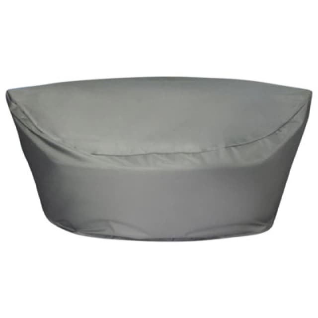 Beliani Rain Cover Chuva 140 Cm 135cm 80 Cm Grey