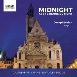 Joseph Nolan Midnight at St Etienne Du Mont by Joseph Nolan CD Album