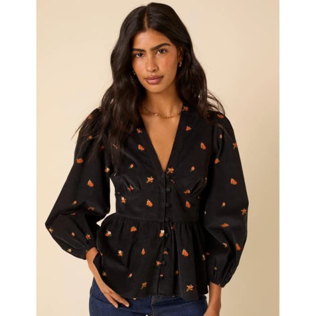 Nobodys Child Long Sleeve Starlight Top Brown female 8 (XS)