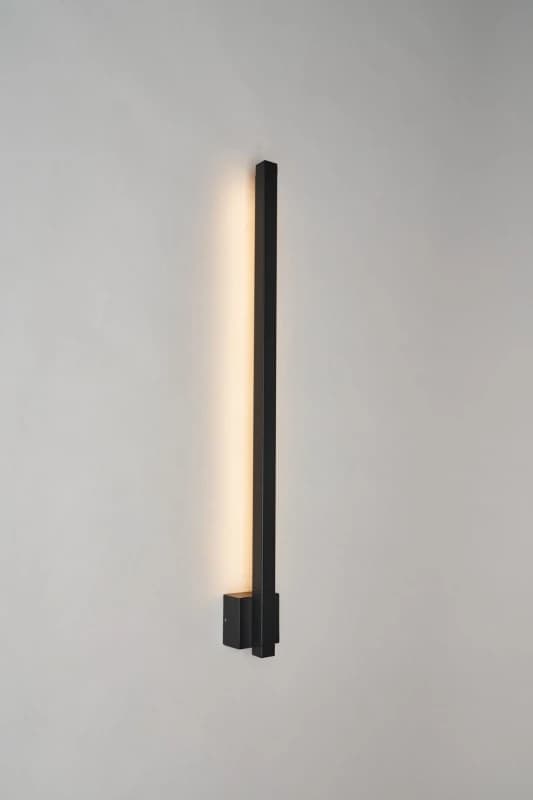 Zink Bardi 10W LED Linear Wall Light Cool White in Black