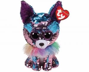 ty Yappy Dog Flippable Beanie Boo Multi