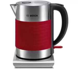 Bosch TWK7S04GB Traditional Kettle - Red, Red