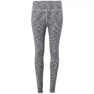 Tri Dri Womens/Ladies Performance Space Dye Leggings (XL) (Space Silver)