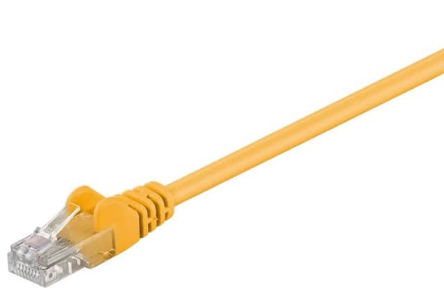 Microconnect B-UTP50025Y networking cable Yellow 0.25 m Cat5e U/UTP (U