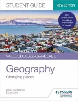 WJEC/EDUQAS AS/A-level geography. Student guide 1 Changing places - Kevin Davis - Paperback - Used