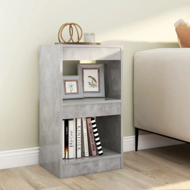 VIDAXL Vidaxl - Book Cabinet/Room Divider Concrete Grey 40x30x72cm 8720286842942