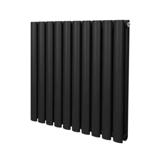 Monstershop Oval Column Radiator - 600Mm X 600Mm - Black 213006