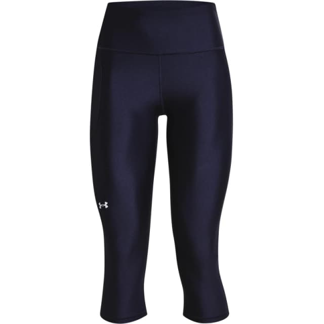 Under Armour Womens Tech High Capri Blue female 10 (S)