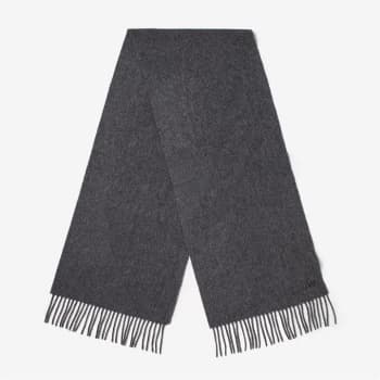 Jack Wills Wool Scarf - Charcoal