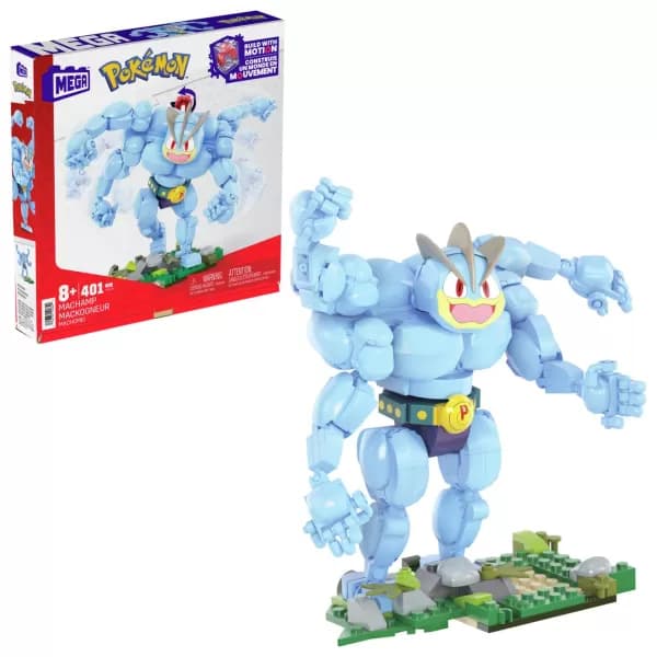MEGA Pokemon Machamp Building Set