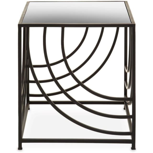 Fifty Five South Logan Side Table Black unisex One Size