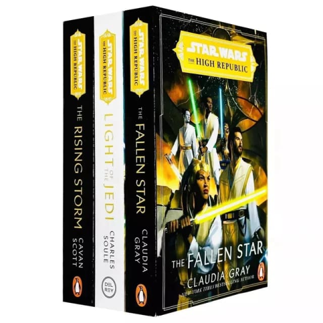 Star Wars: The High Republic Series 3 Books Collection Set (Light of the Jedi, Rising Storm) Charles Soule Books