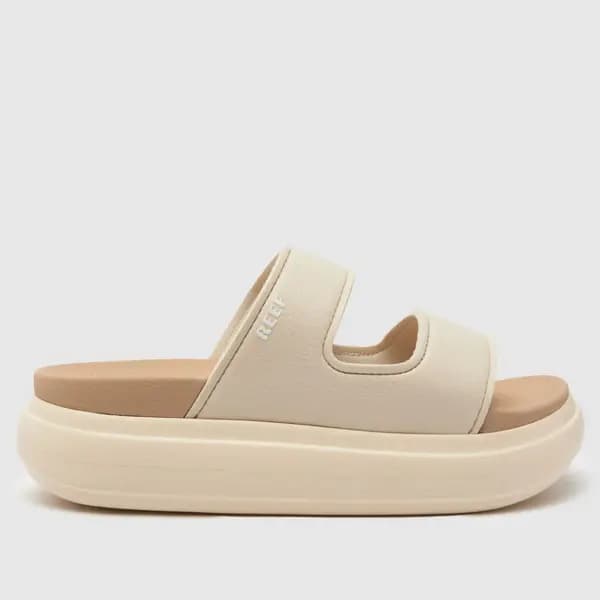 Reef cushion bondi 2 bar sandals in stone Stone UK 7 (EU 40)