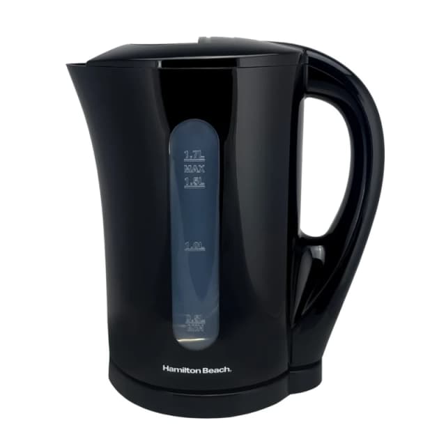 Hamilton Beach HB1107B HB1107B 1.7L Jug Kettle - Black Hamilton Beach HB1107B