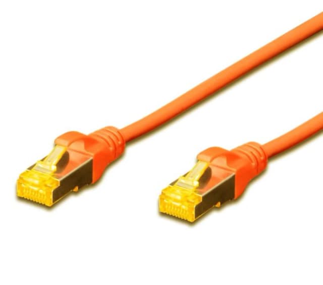 FDL 0.25M CAT.6a 10GB S-FTP LSZH PATCH CABLE - Orange