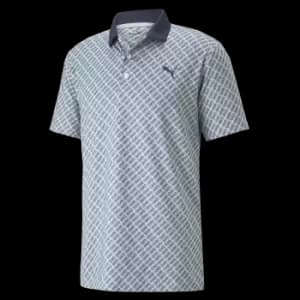 Puma Mattr Pineapples Polo - Navy Blazer - XL