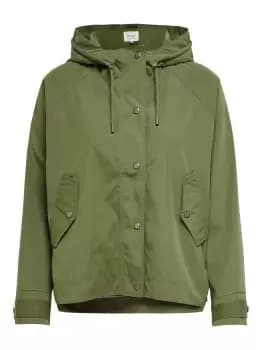 ONLY Short Parka Women Green