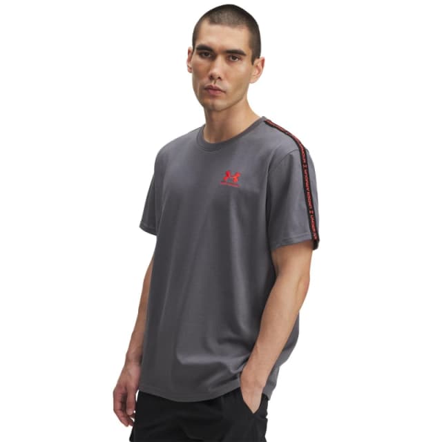 Under Armour Mens Icon Regular Fit T-Shirt Castlerock male S