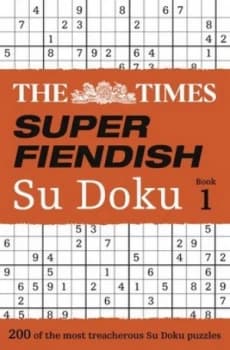 The Times Super Fiendish Su Doku Book 1 by The Times Mind Games Paperback