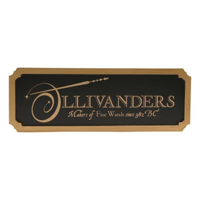 Warner Bros Harry Potter Alumni Shop Sign Ollivanders Multi