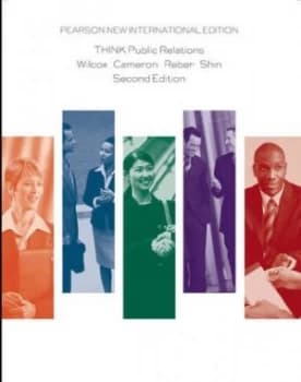 Think Public Relations by Dennis L. Wilcox Book