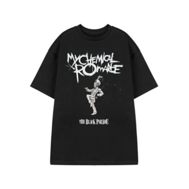 My Chemical Romance My Chemical Romance Short Sleeved T-Shirt in Black Size: Small Black S Unisex 5063203915293