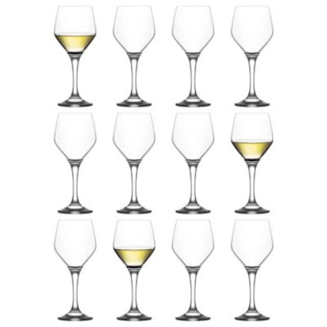 LAV Glassware Lav Ella White Wine Glasses - 260ml - Pack Of 12