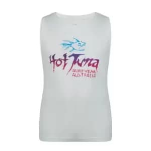 Hot Tuna Logo Vest Mens - Green