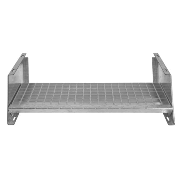 Monstershop Additional Galvanised Steel Steps - 900mm Wide Silver