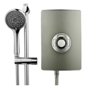 Triton Aspirante 8.5kw Gun Metal Electric Shower
