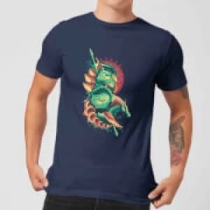 Aquaman Xebel Mens T-Shirt - Navy - L