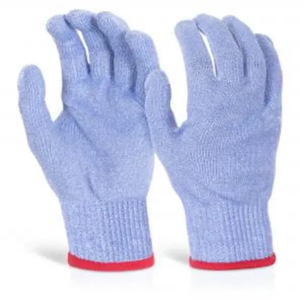 Beeswift Glovezilla Cut Resistant Food Safe Glove Blue M Pair GZ10BM BESWGZ10BM