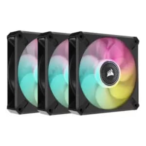 Corsair iCUE ML120 RGB ELITE Premium 120mm PWM Magnetic Levitation Triple Cooling Fan Kit