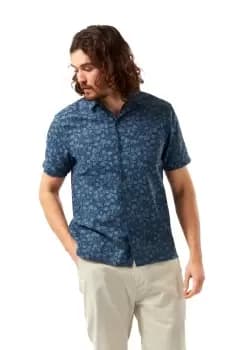 Cotton Blend 'NosiBotanical Pasport' Short Sleeve Shirt